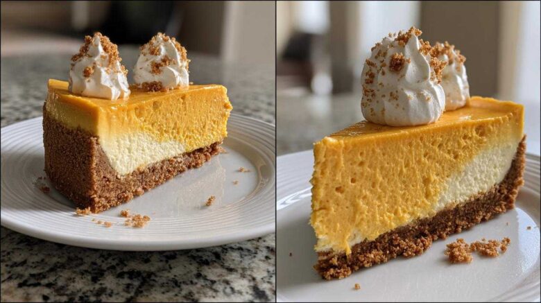 No-Bake Pumpkin Cheesecake