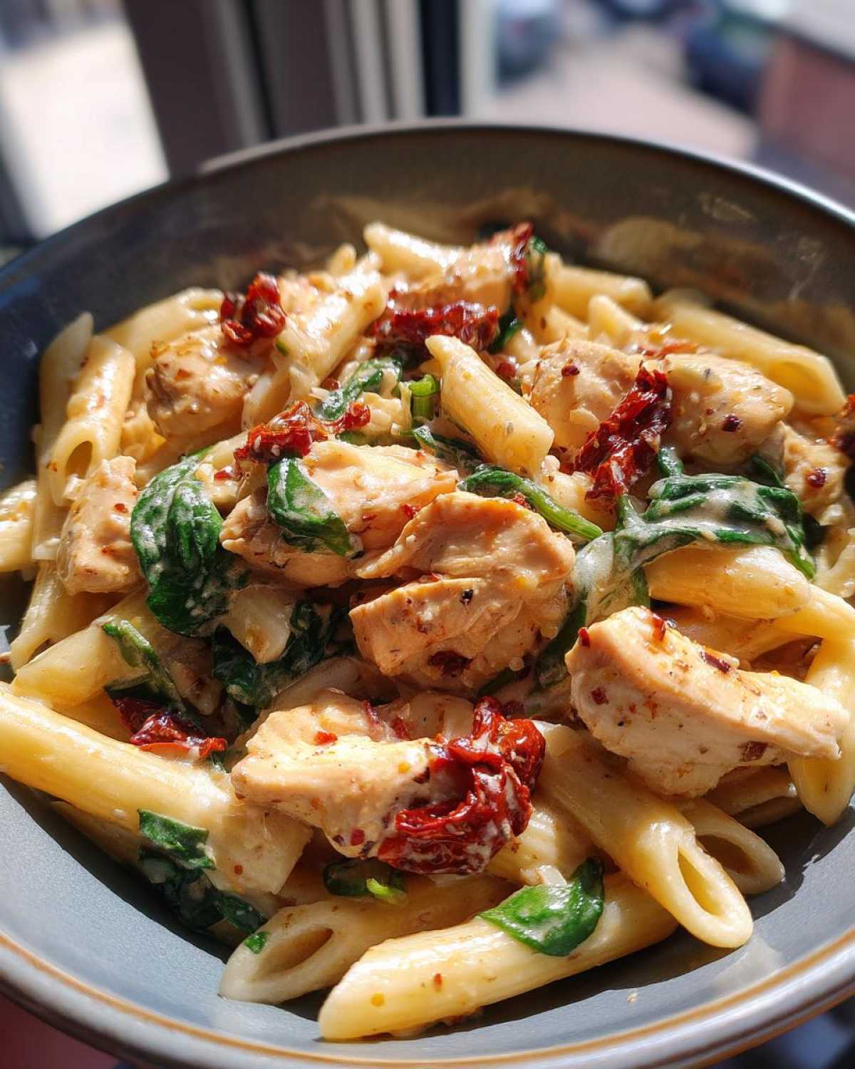 One-Pot Tuscan Chicken Pasta - detail 3