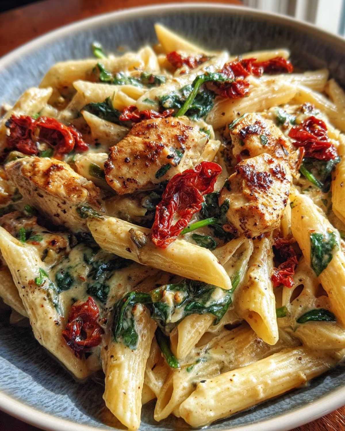 One-Pot Tuscan Chicken Pasta - detail 4