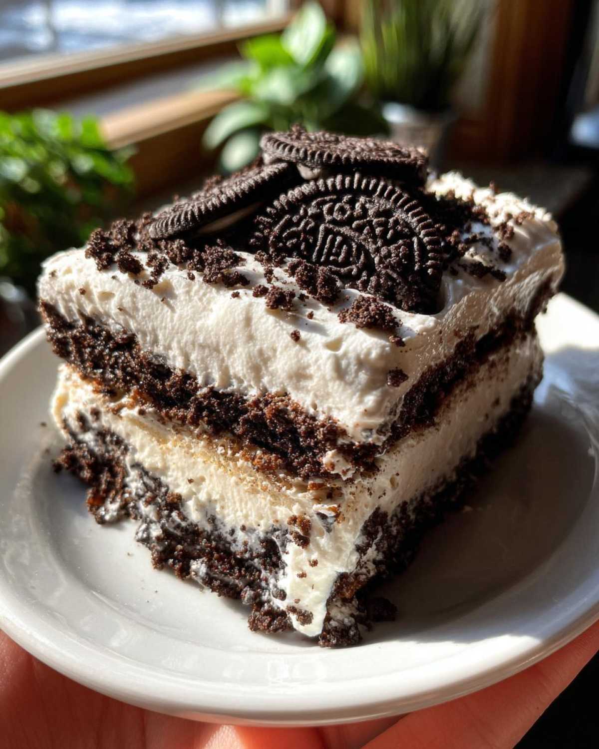 Oreo Icebox Cake - detail 1