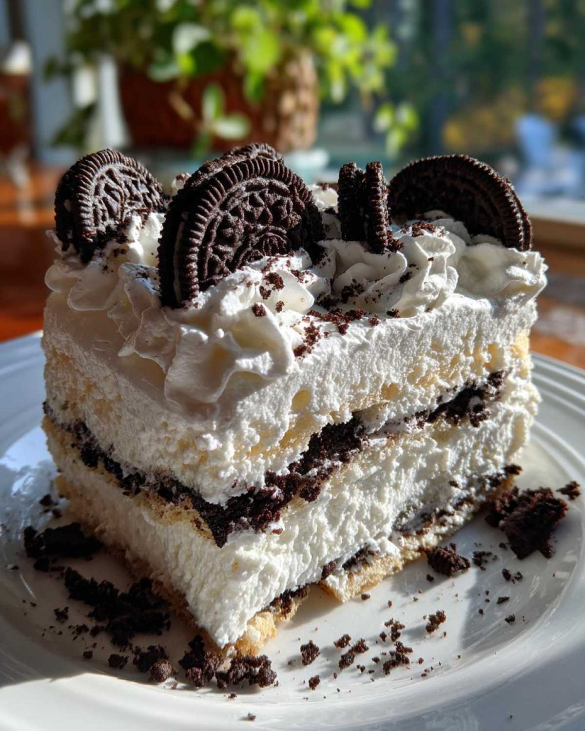 Oreo Icebox Cake - detail 2