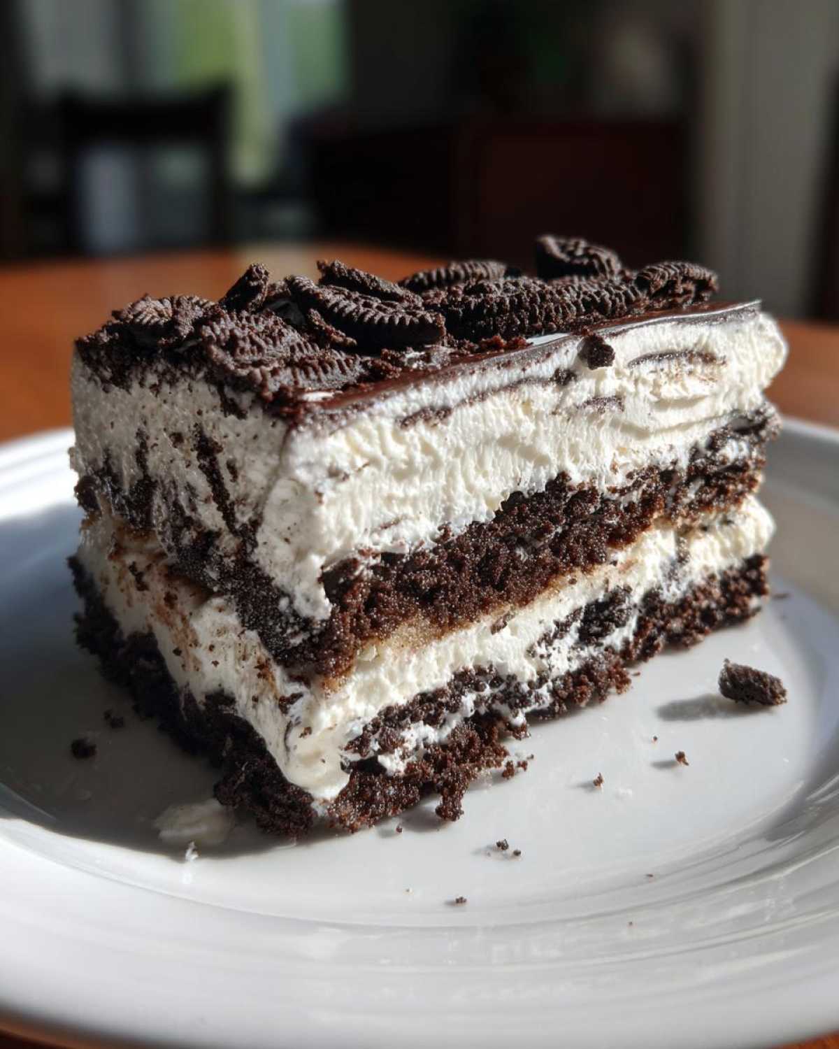 Oreo Icebox Cake - detail 3