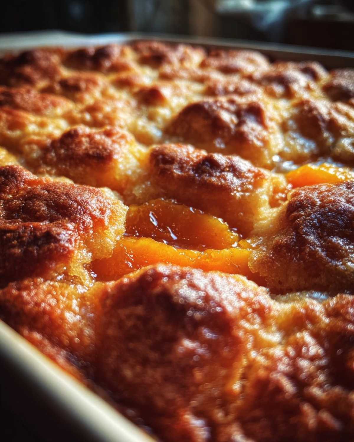 Peach Cobbler - detail 1
