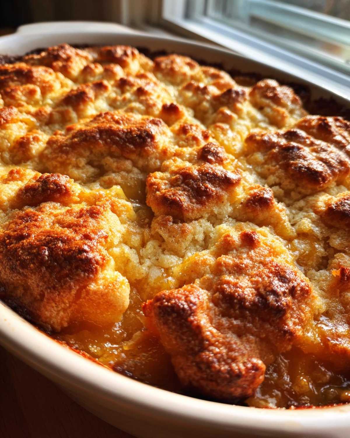 Peach Cobbler - detail 1