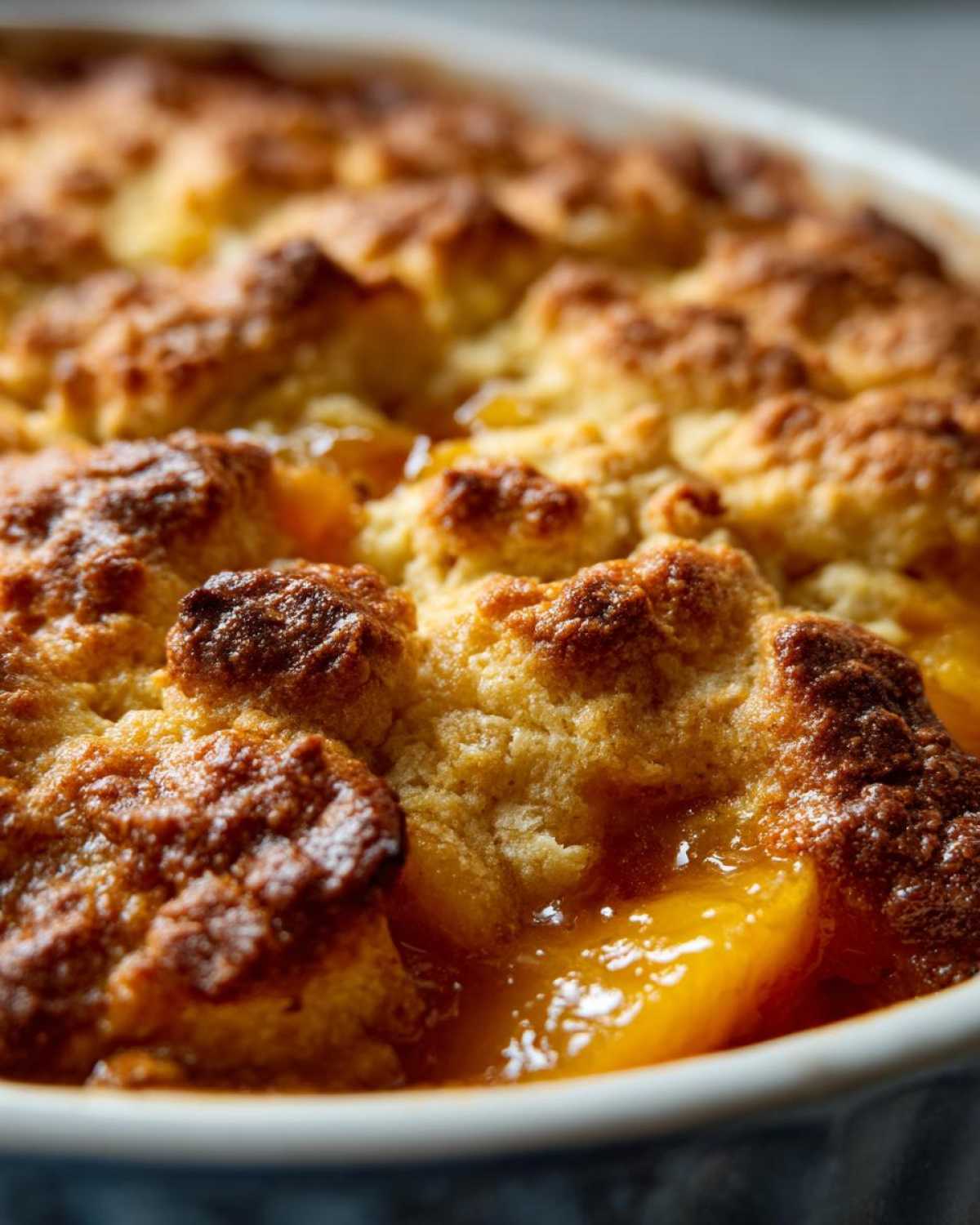 Peach Cobbler - detail 2