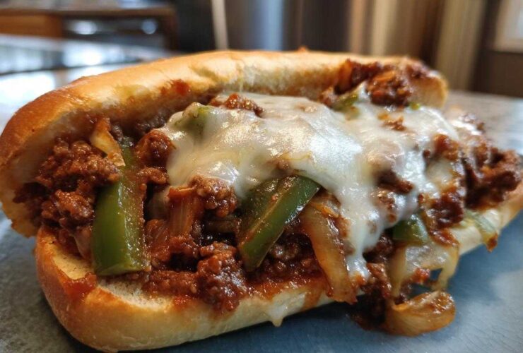 Philly Cheesesteak Sloppy Joes