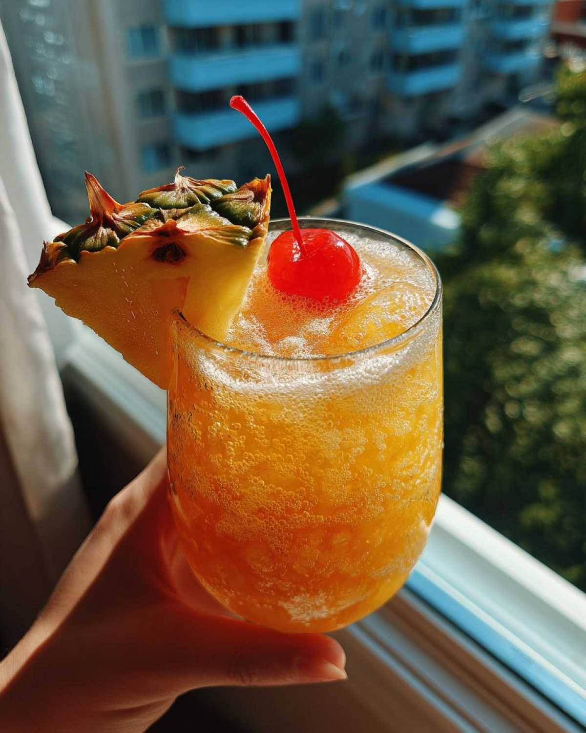 Pineapple Coconut Mocktail - detail 2