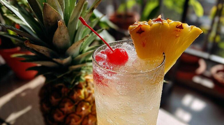 Pineapple Coconut Mocktail