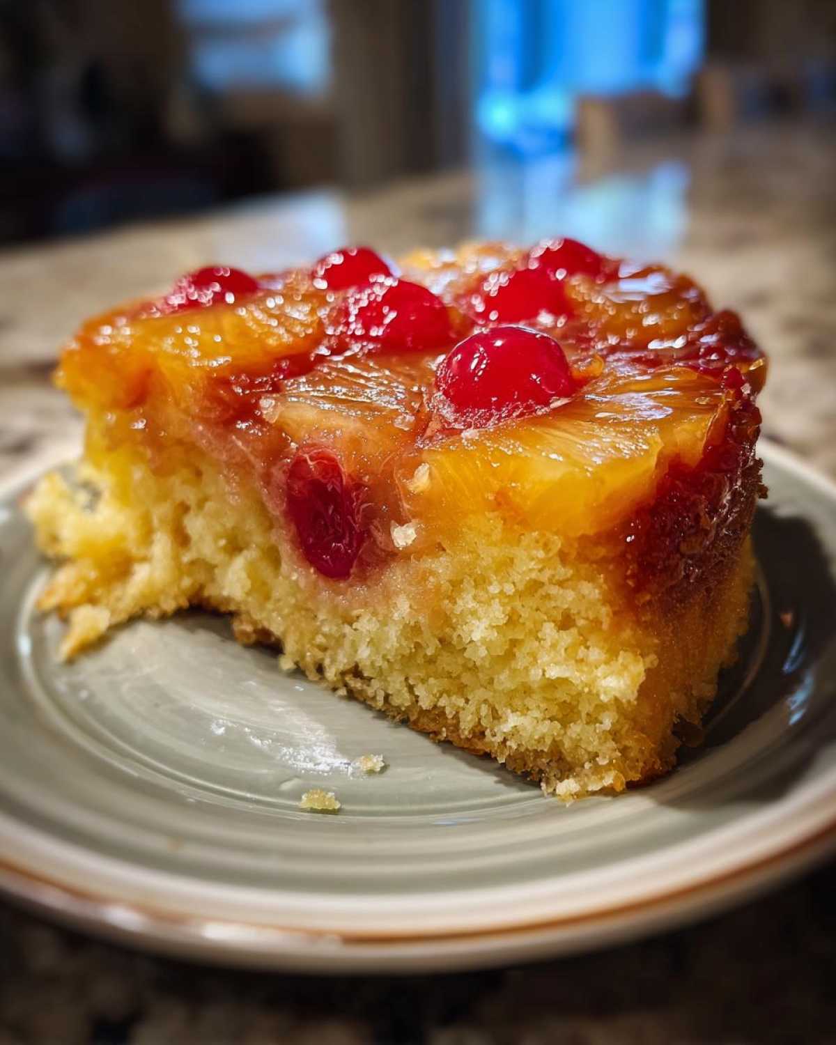 Pineapple Upside-Down Cake - detail 1