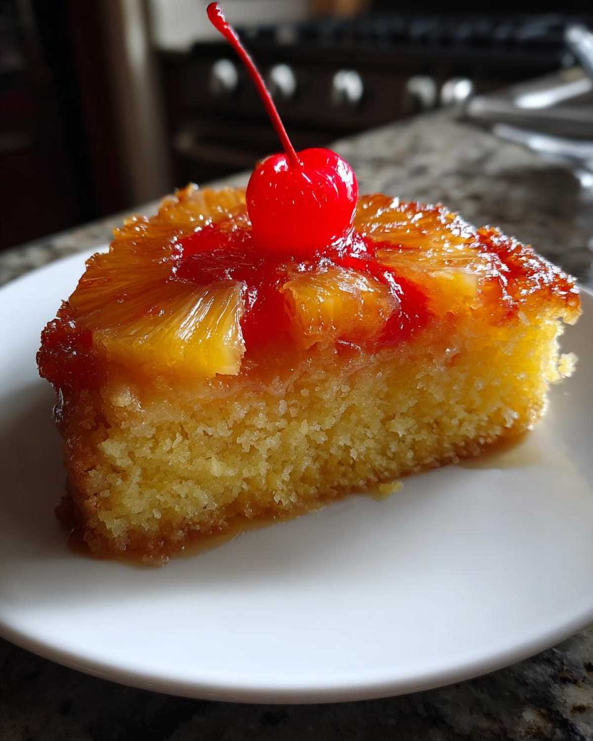 Pineapple Upside-Down Cake - detail 1