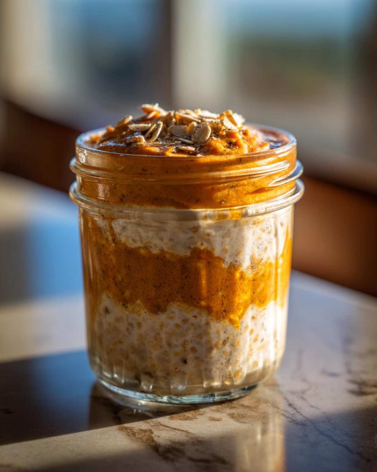 Pumpkin Pie Overnight Oats - detail 2