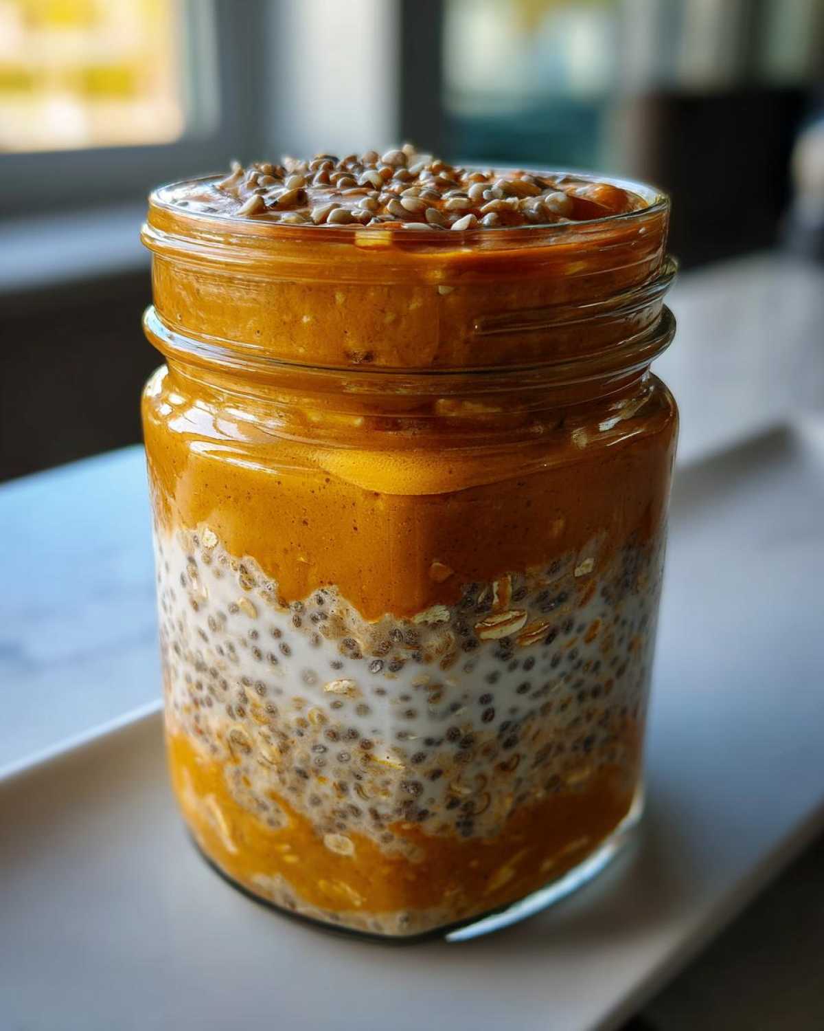 Pumpkin Pie Overnight Oats - detail 2
