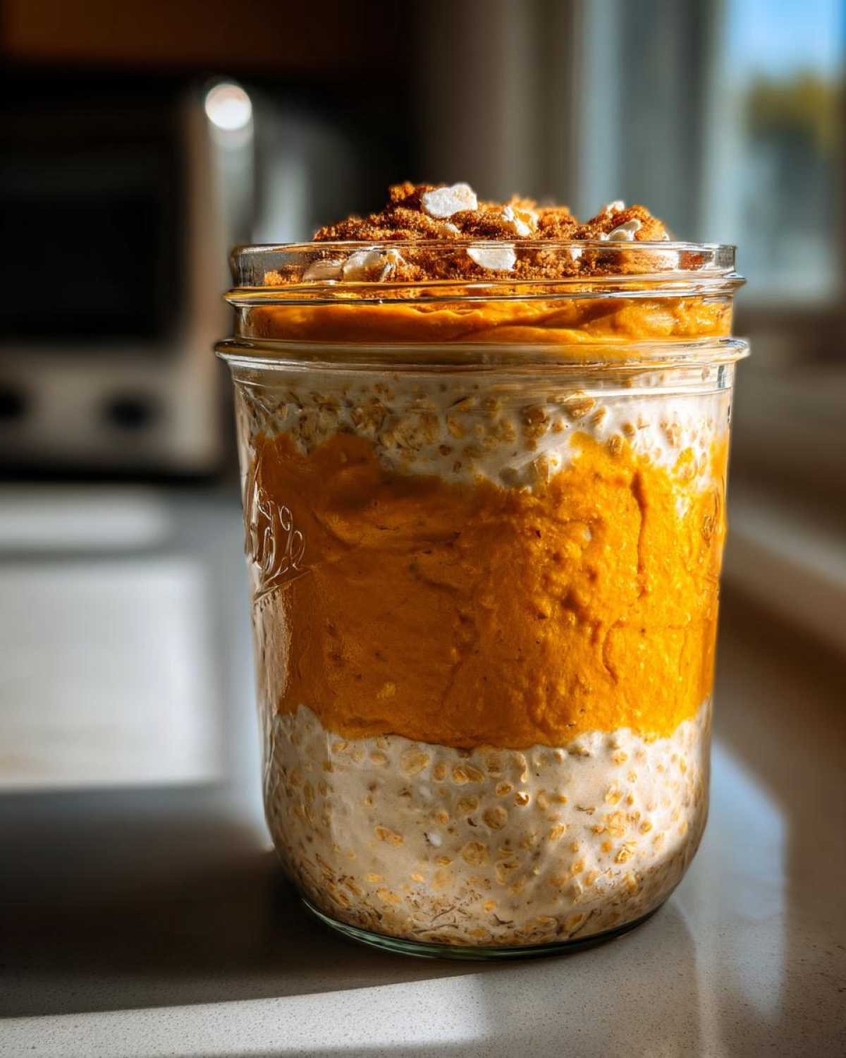 Pumpkin Pie Overnight Oats - detail 3