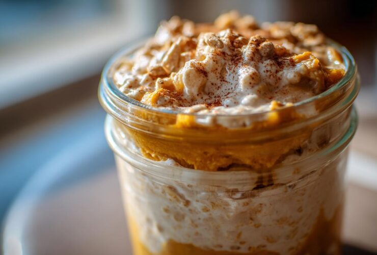 Pumpkin Pie Overnight Oats
