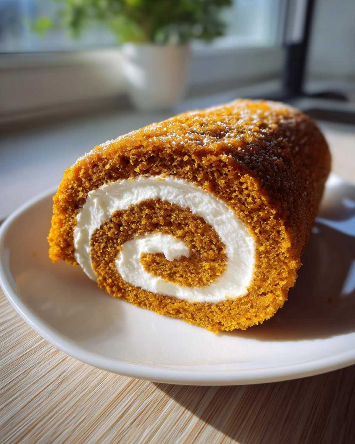 Pumpkin Roll Cake - detail 4