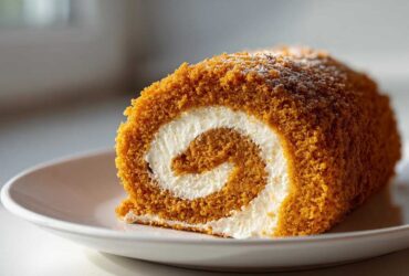 Pumpkin Roll Cake