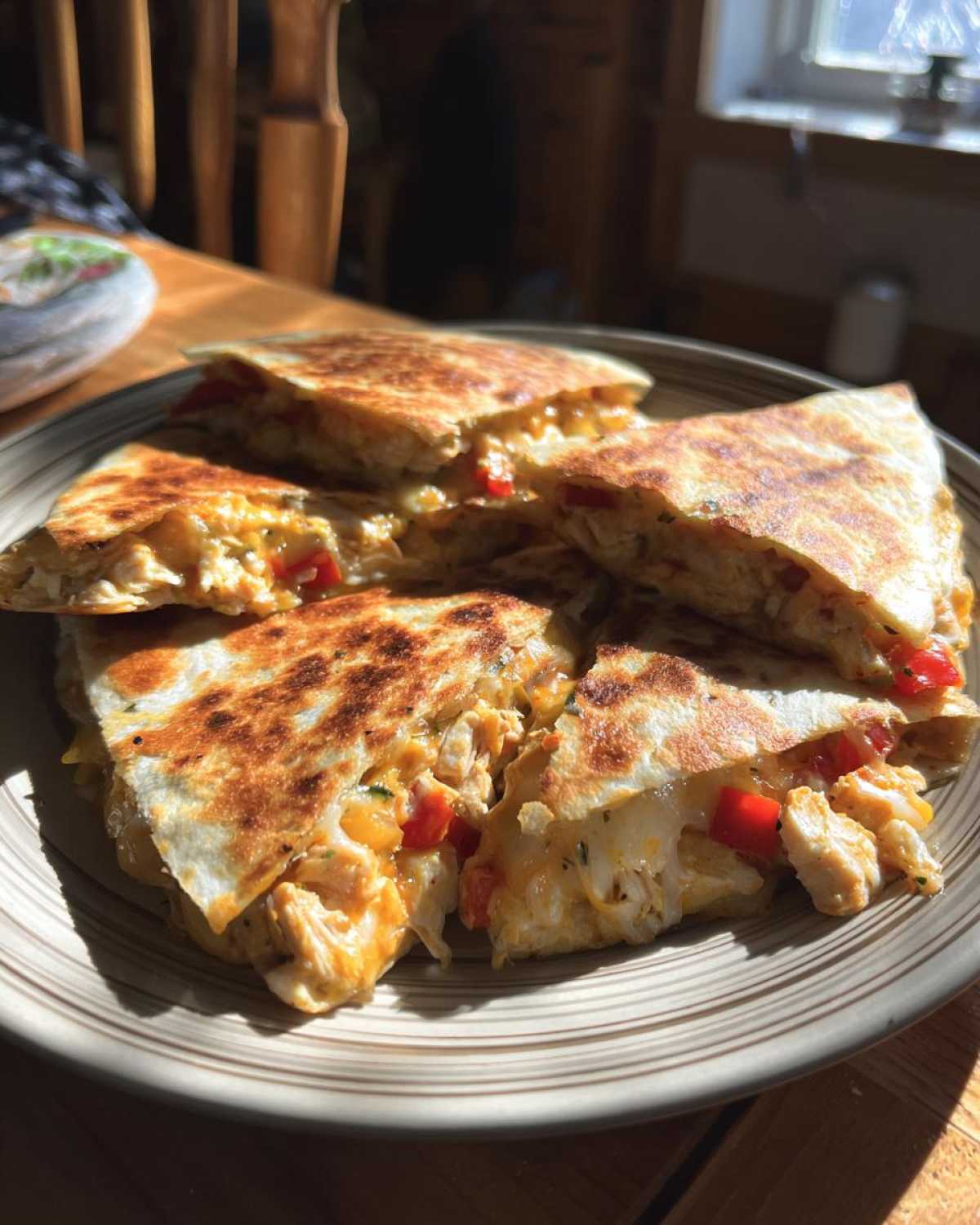 Sheet Pan Chicken Fajita Quesadillas - detail 1