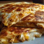 Sheet Pan Chicken Fajita Quesadillas