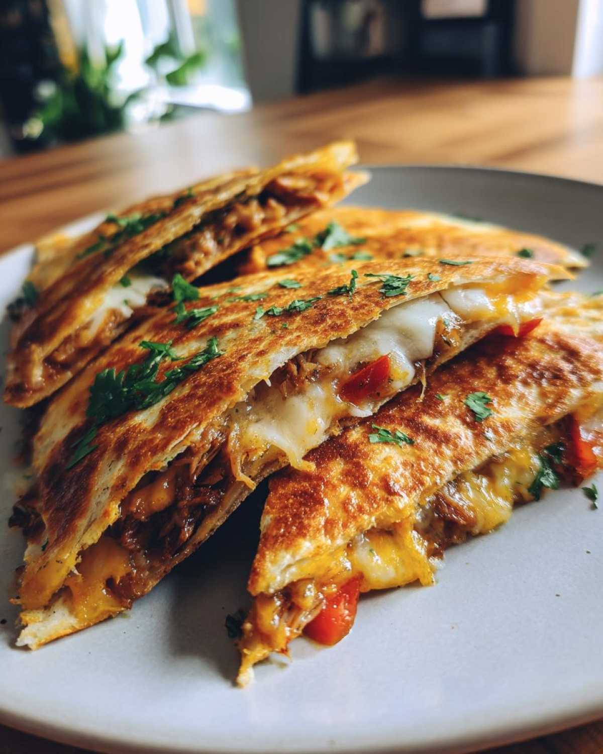 Sheet Pan Chicken Fajita Quesadillas - detail 2