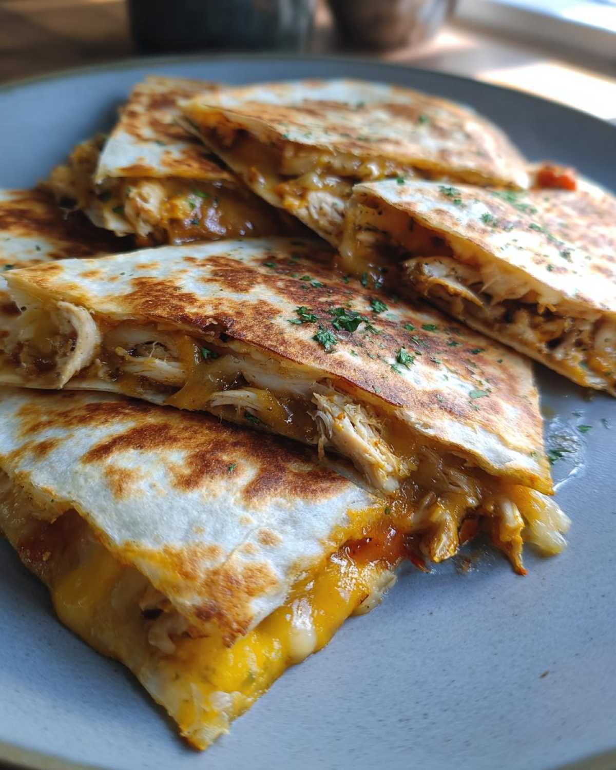 Sheet Pan Chicken Fajita Quesadillas - detail 4