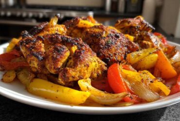 Sheet Pan Chicken Shawarma