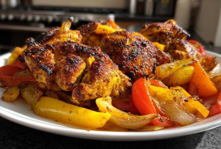 Sheet Pan Chicken Shawarma