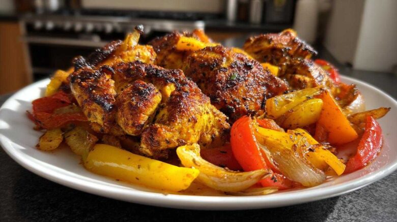 Sheet Pan Chicken Shawarma