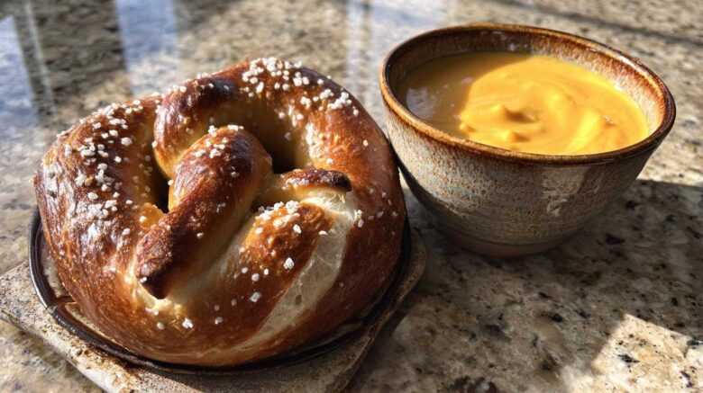 Soft Pretzels with Beer Cheese