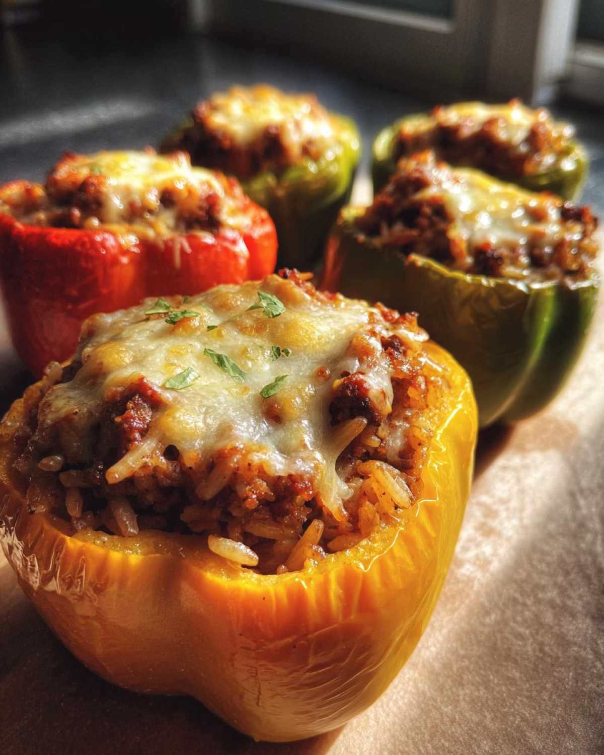Stuffed Bell Peppers - detail 1