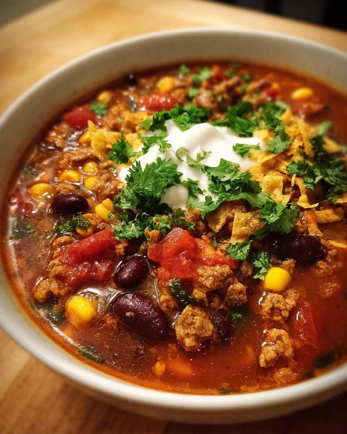 Taco Soup - detail 2