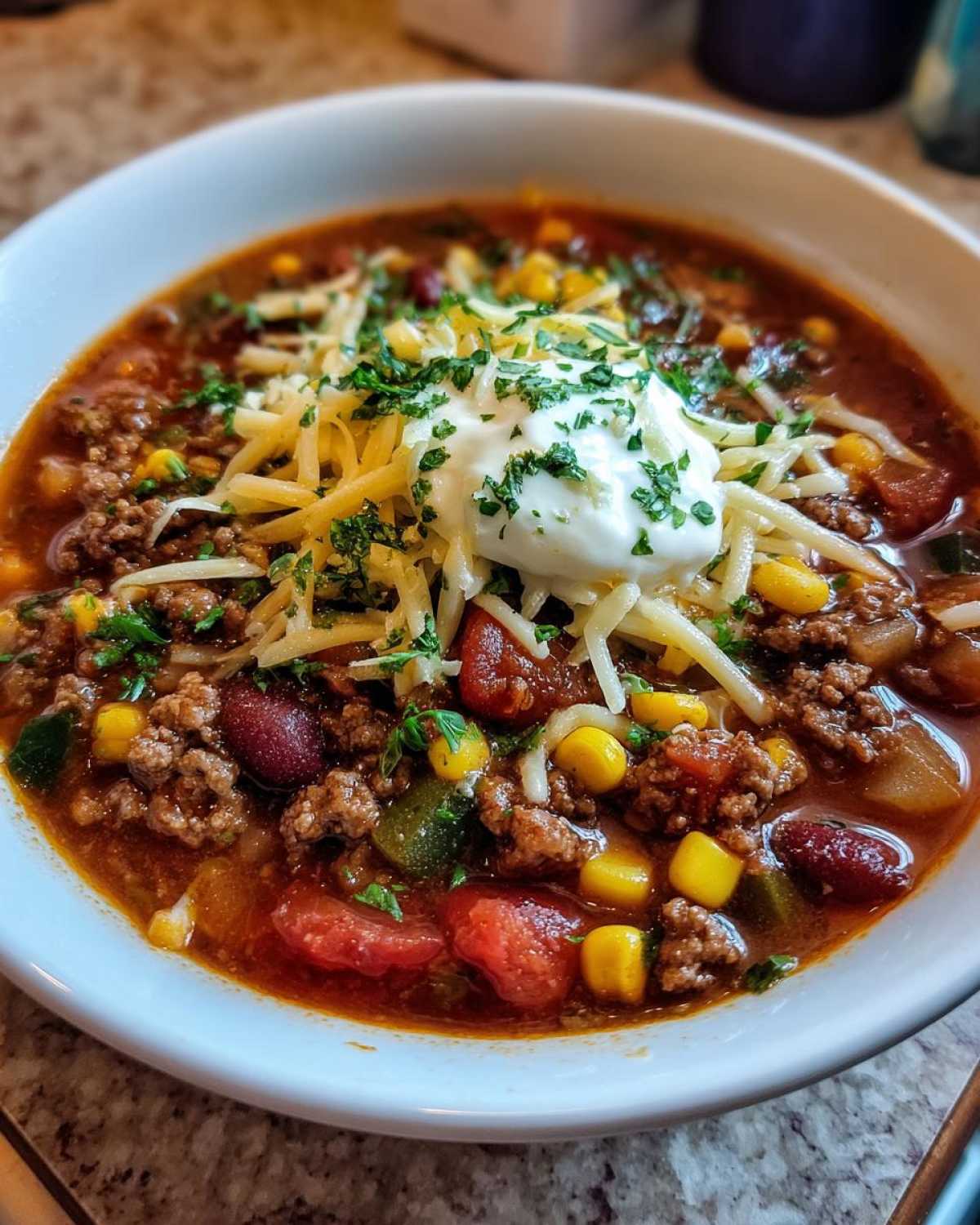 Taco Soup - detail 3