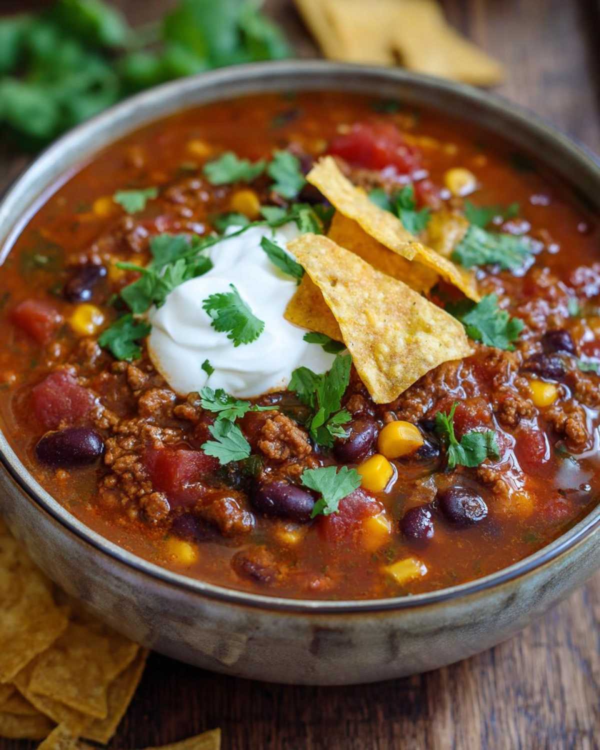 Taco Soup - detail 3