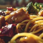 Thai Peanut Chicken Noodles