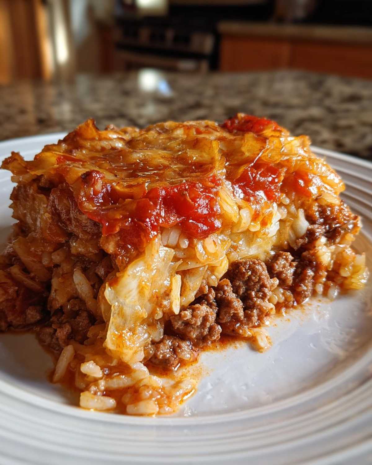 Unstuffed Cabbage Roll Casserole - detail 3