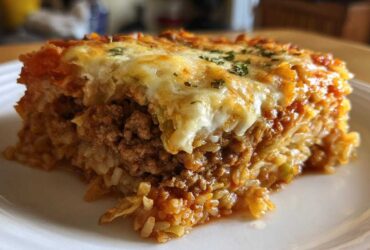 Unstuffed Cabbage Roll Casserole