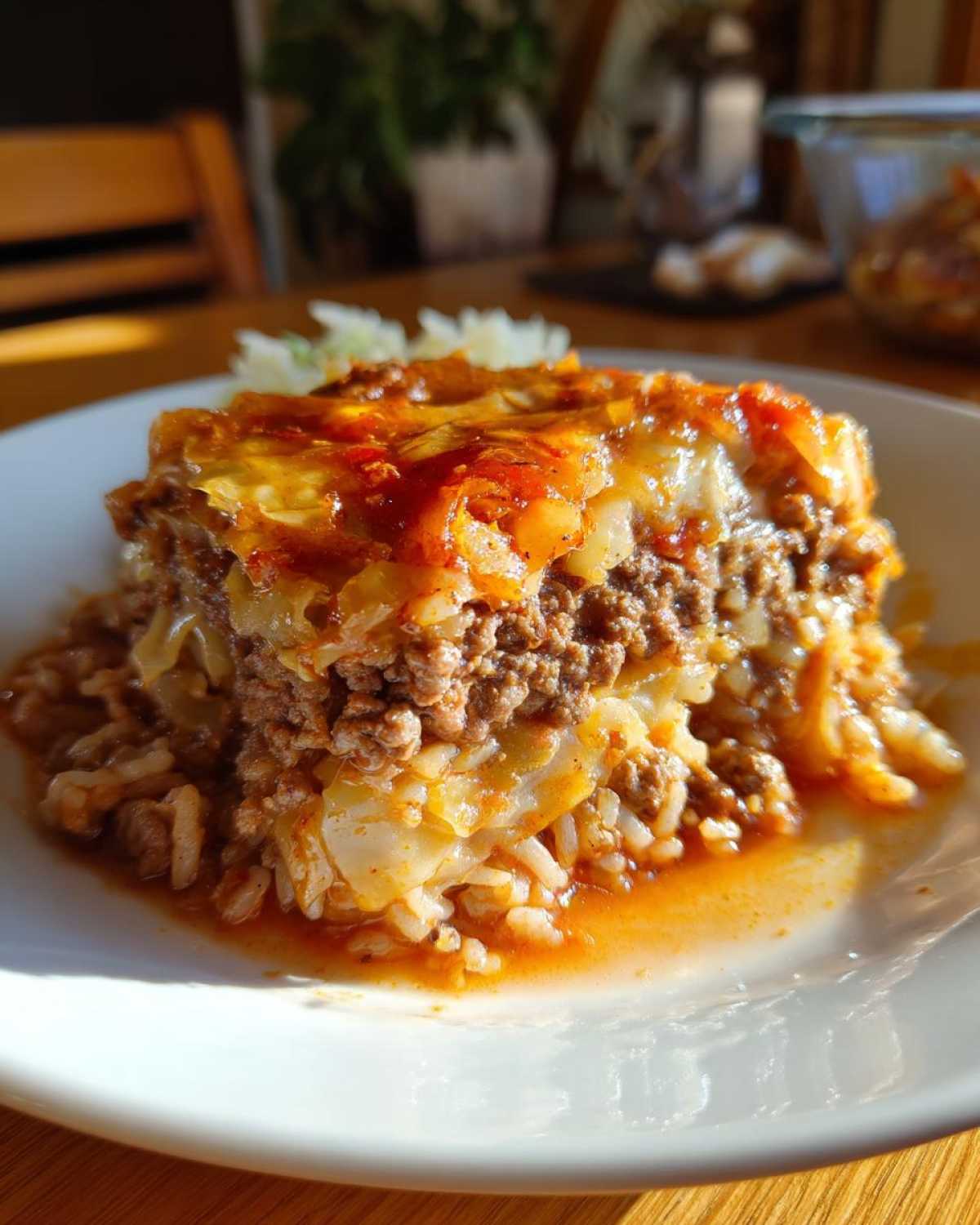 Unstuffed Cabbage Roll Casserole - detail 4