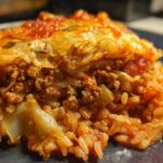 Unstuffed Cabbage Roll Casserole