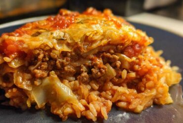 Unstuffed Cabbage Roll Casserole