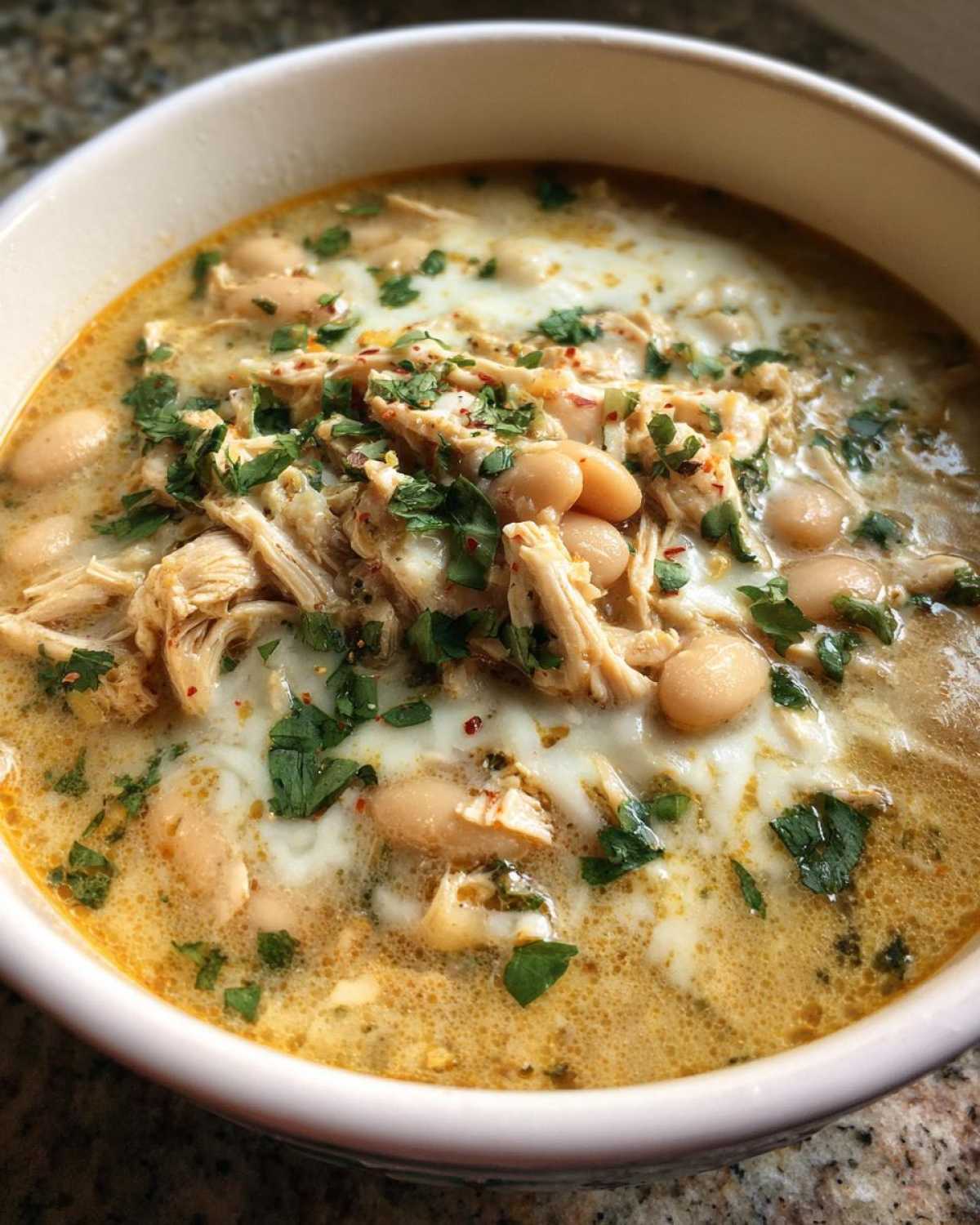 White Chicken Chili - detail 2