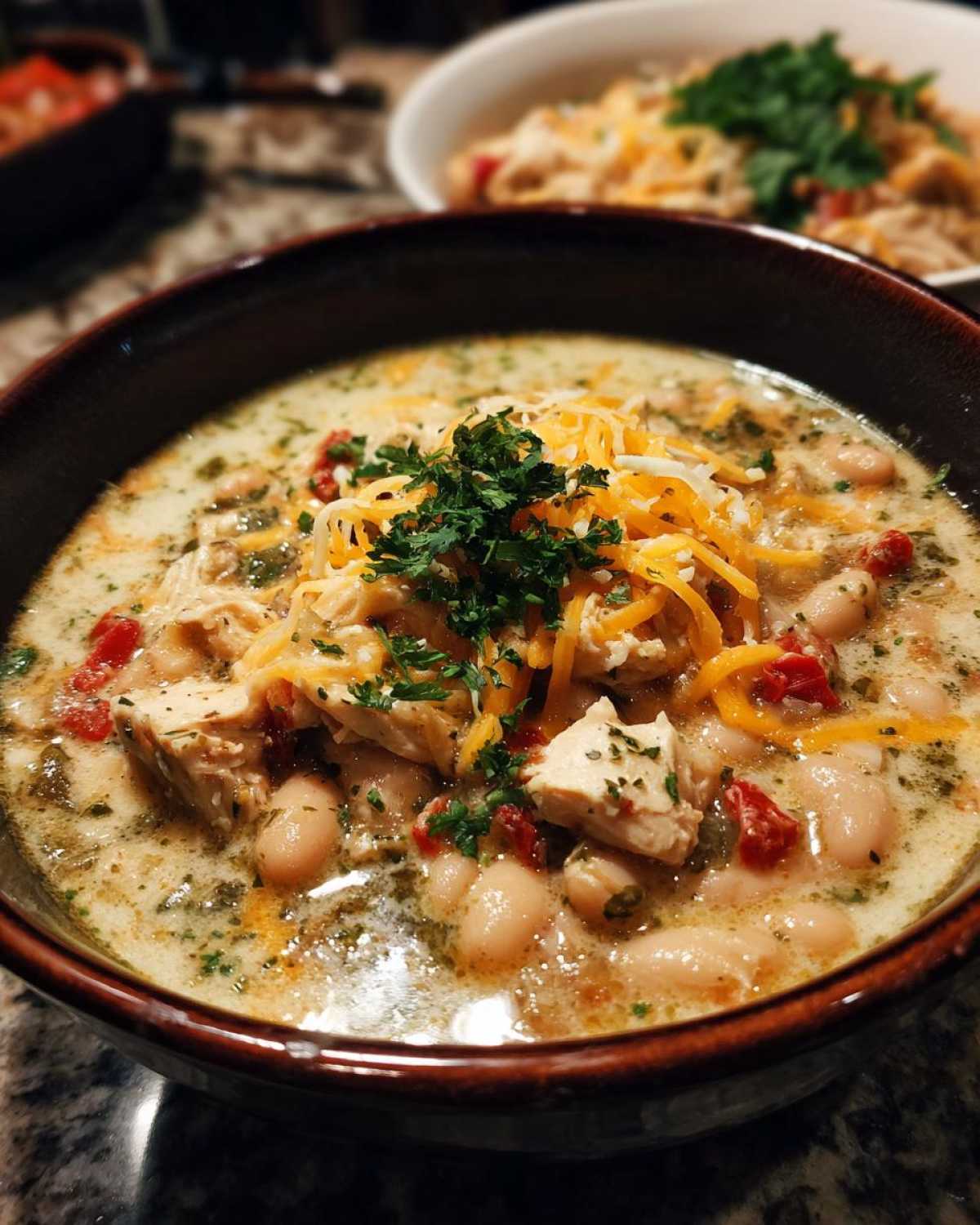 White Chicken Chili - detail 3