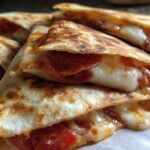 15-Minute Pepperoni Pizza Quesadillas (Kid-Friendly Dinner)