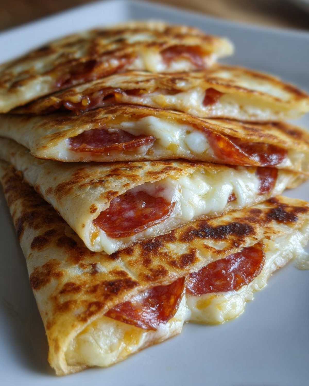 15-Minute Pepperoni Pizza Quesadillas (Kid-Friendly Dinner) - detail 2