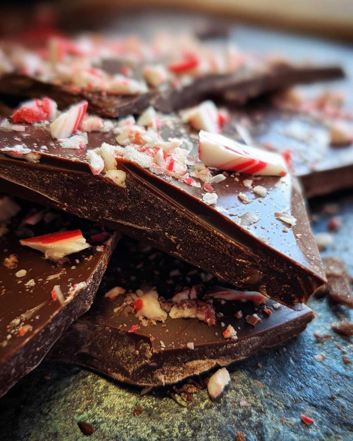 2-Ingredient Peppermint Bark (Easy Holiday Candy) - detail 3