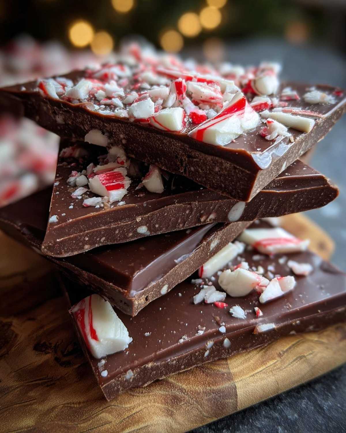2-Ingredient Peppermint Bark (Easy Holiday Candy) - detail 4