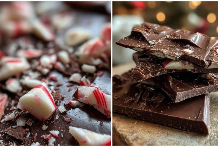 2-Ingredient Peppermint Bark (Easy Holiday Candy)