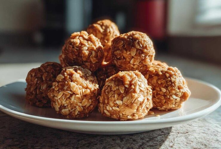 5-Minute Peanut Butter Energy Bites (No-Bake Snack)