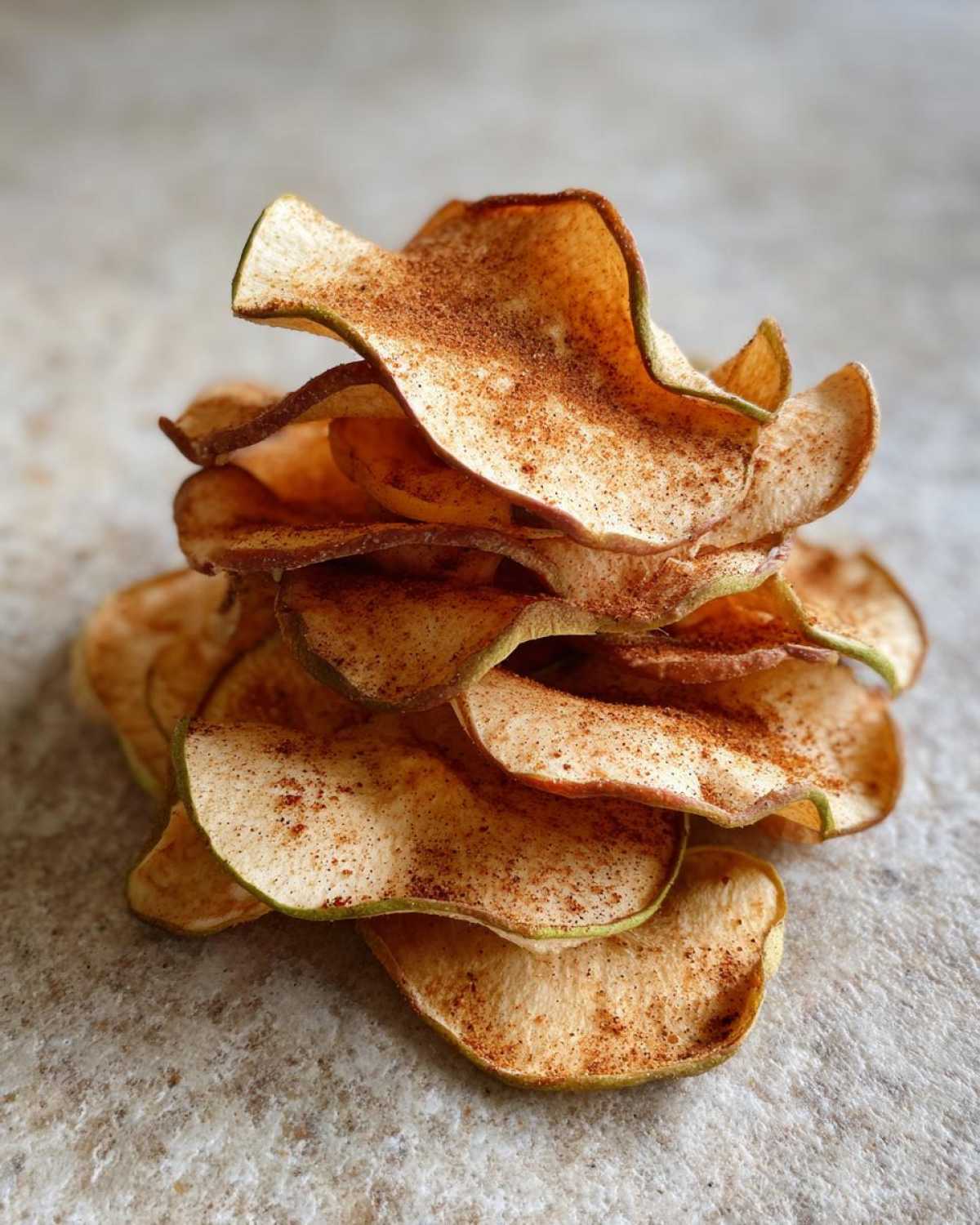 Air Fryer Apple Chips (Healthy Crunchy Snack) - detail 4