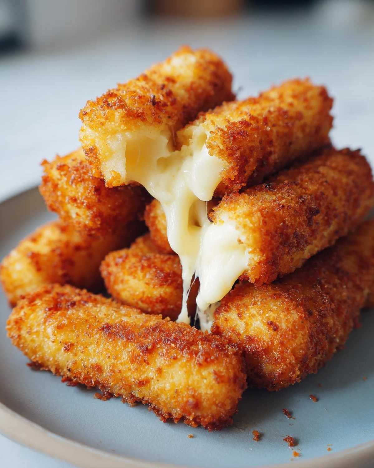 Air Fryer Mozzarella Sticks (No Oil, Super Crispy) - detail 3