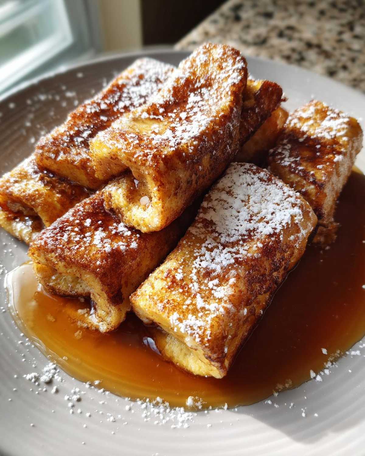 Apple Cinnamon French Toast Roll-Ups (Fun Breakfast Treat) - detail 2