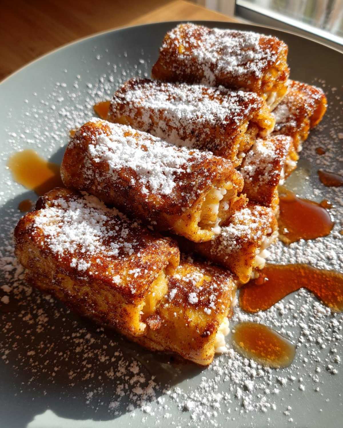 Apple Cinnamon French Toast Roll-Ups (Fun Breakfast Treat) - detail 3